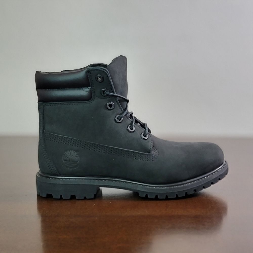 Timberland Waterville 6 Womens Black Boots Leather - Picture 6 of 14